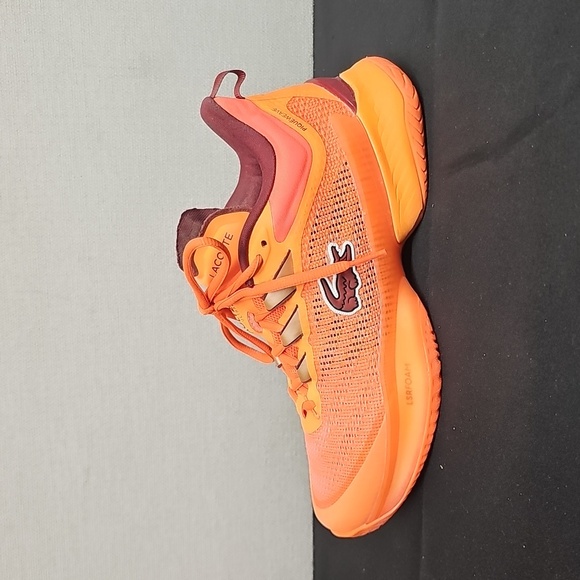 Lacoste Orange Athletic Shoes - Picture 7 of 10